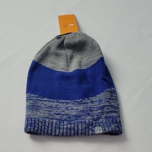 Champion Blue and Gray Knit Beanie